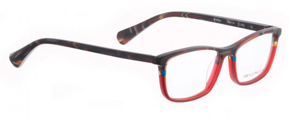 BELLINGER SUNTOP glasses in Matt Brown/Red