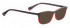 BELLINGER SUNTOP sunglasses in Matt Brown/Red
