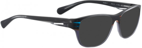 BELLINGER HUSTLER-1 sunglasses in Black/Grey