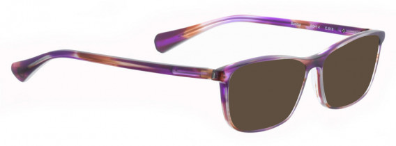 BELLINGER SUNTOP sunglasses in Purple Matt