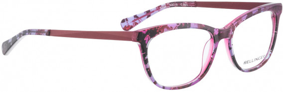 BELLINGER SISSA glasses in Purple Black Pattern