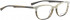BELLINGER MOOD glasses in Brown Stripes