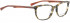 BELLINGER MOOD glasses in Brown Pattern/Orange