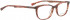 BELLINGER MOOD glasses in Red Pattern