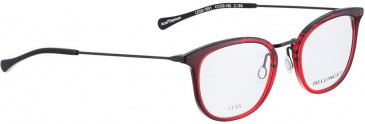 BELLINGER LESS1891 glasses in Red Transparent