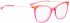 BELLINGER LESS1887 glasses in Pink Transparent