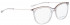 BELLINGER LESS1842 glasses in Pink Transparent
