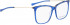 BELLINGER LESS1815 glasses in Blue Transparent