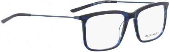 BELLINGER LESS1814 glasses in Blue Pattern