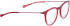 BELLINGER LESS1811 glasses in Red
