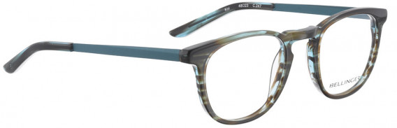 BELLINGER KOI glasses in Blue Pattern