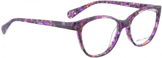 BELLINGER GLOW glasses in Purple Pattern