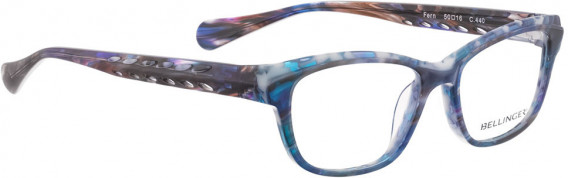 BELLINGER FERN glasses in Blue Pattern