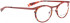 BELLINGER CIRCLE-7 glasses in Red