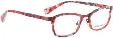 BELLINGER CIRCLE-4 glasses in Red Pattern