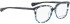 BELLINGER BROWS-5 glasses in Blue Pattern