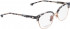 ENTOURAGE OF 7 SCARLETT glasses in Grey Pattern