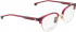 ENTOURAGE OF 7 SCARLETT glasses in Red