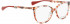 BELLINGER SNUG glasses in Red Pattern