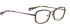 BELLINGER LOOP-2 glasses in Red – Brown