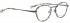 BELLINGER LOOP-1-49 glasses in Black White
