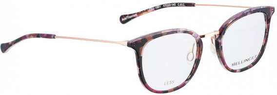 BELLINGER LESS1891 glasses in Purple Pattern