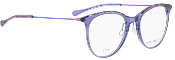 BELLINGER LESS1884 glasses in Purple Transparent