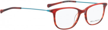 BELLINGER LESS1812 glasses in Red Pattern