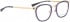 BELLINGER CIRCLE-X glasses in Gold