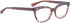 BELLINGER BROWS-2 glasses in Red Pattern