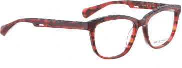 BELLINGER BROWS-1 glasses in Red Pattern