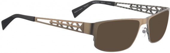 BELLINGER TRAPEZ-2 sunglasses in Brown