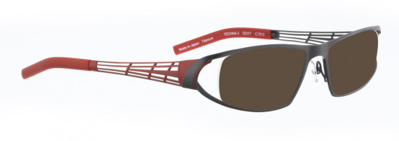 BELLINGER TECHNA-2 sunglasses in Shiny Grey