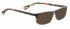 BELLINGER STING sunglasses in Matt Brown/Green Pattern