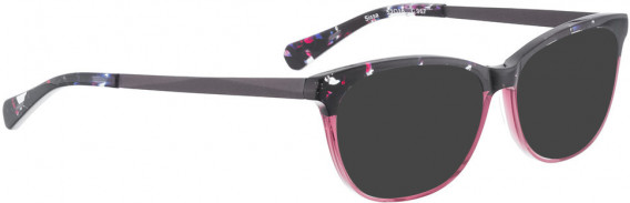 BELLINGER SISSA sunglasses in Black Purple Pattern