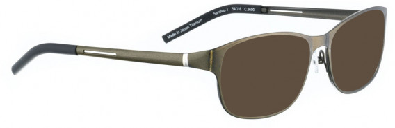 BELLINGER SANDLAU-1 sunglasses in Shiny Green