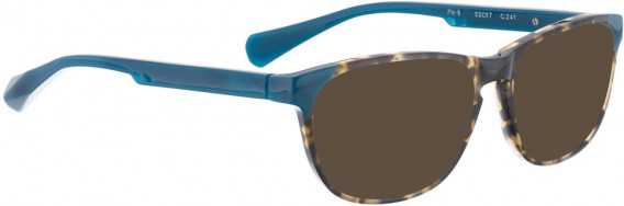 BELLINGER PIT-6 sunglasses in Brown Pattern/Blue