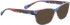 BELLINGER LUCY-52 sunglasses in Blue/Pink Pattern