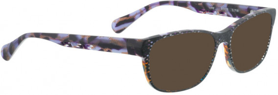 BELLINGER LUCY-51 sunglasses in Matt Grey Glitter