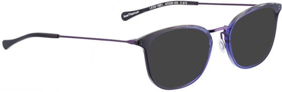 BELLINGER LESS1891 sunglasses in Purple Transparent