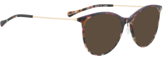 BELLINGER LESS1884 sunglasses in Purple-Brown Pattern