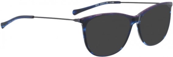 BELLINGER LESS1816 sunglasses in Blue Pattern