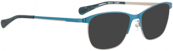 BELLINGER GOLDLINE-4 sunglasses in Light Blue