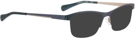BELLINGER GOLDLINE-3 sunglasses in Shiny Blue