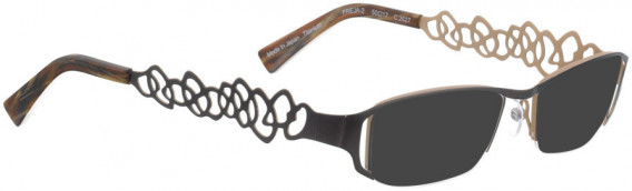 BELLINGER FREJA-2 sunglasses in Chocolate Brown