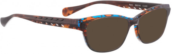 BELLINGER FERN sunglasses in Brown Blue Pattern