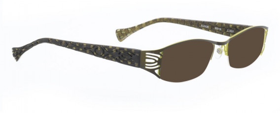 BELLINGER EUSEBI sunglasses in Olive Green
