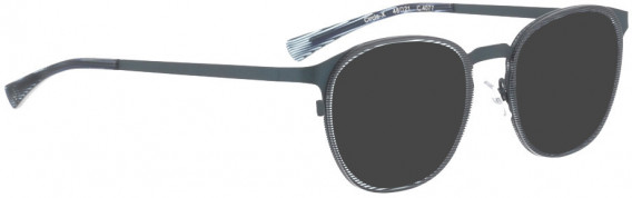 BELLINGER CIRCLE-X sunglasses in Blue