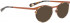 BELLINGER CIRCLE-7 sunglasses in Orange Brown