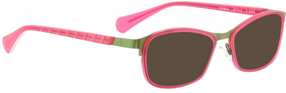 BELLINGER CIRCLE-4 sunglasses in Green Pink